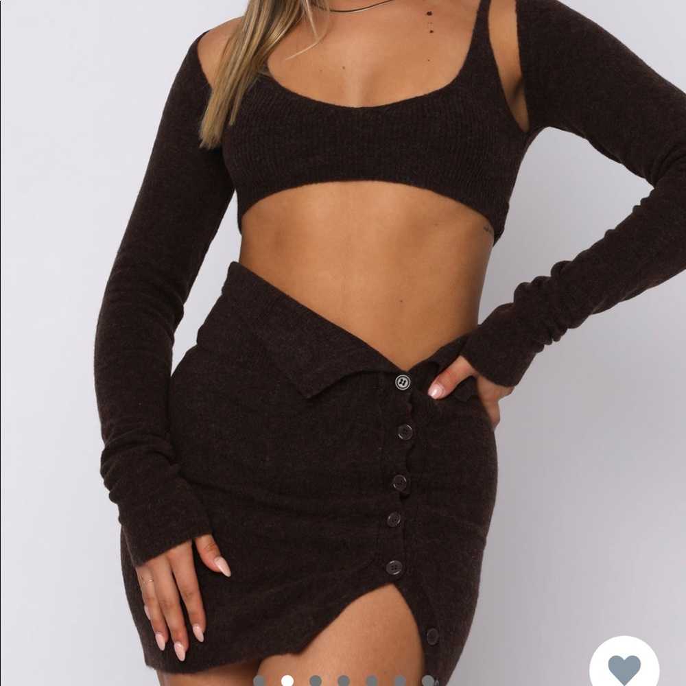 Brand new White fox boutique set